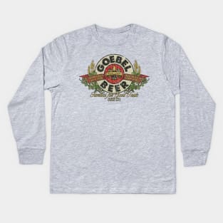 Goebel Gold Label Beer 1940 Kids Long Sleeve T-Shirt